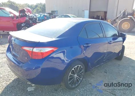 2015 Toyota Corolla S Plus from USA, damaged, VIN 2T1BURHE8FC376090